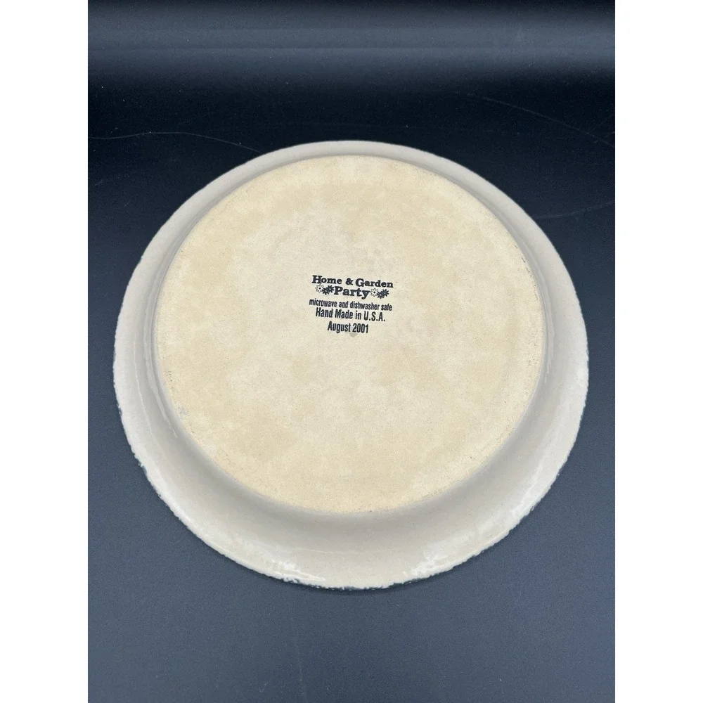 ❄️ Home & Garden Party 2001 Snowmen Dinner Plate–10 3/8